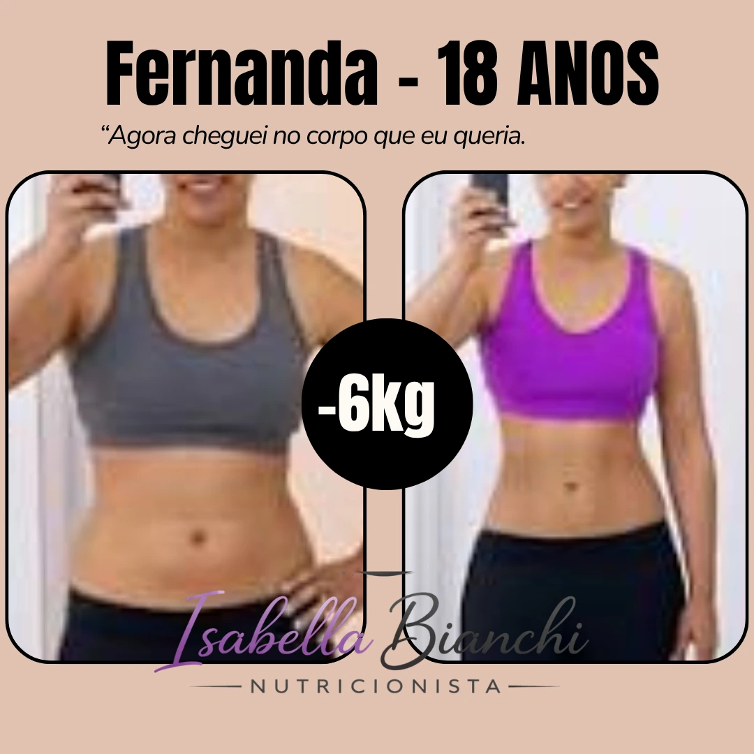 Fernanda - Antes e Depois